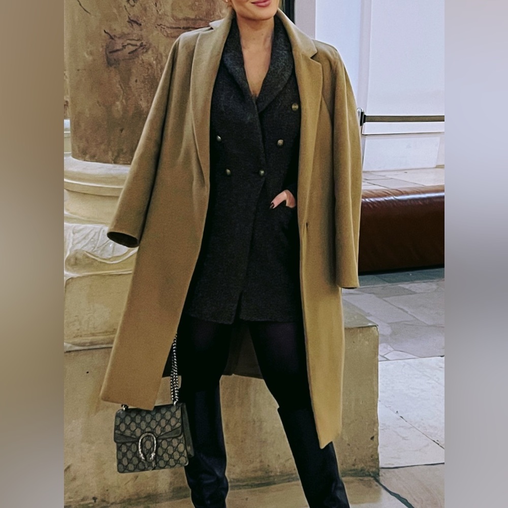 Zara Army Green Blazer Dress (S) - Picture 3 of 7